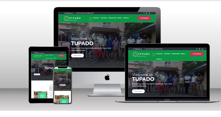 Web Design in kenya -TUPADO Website Design