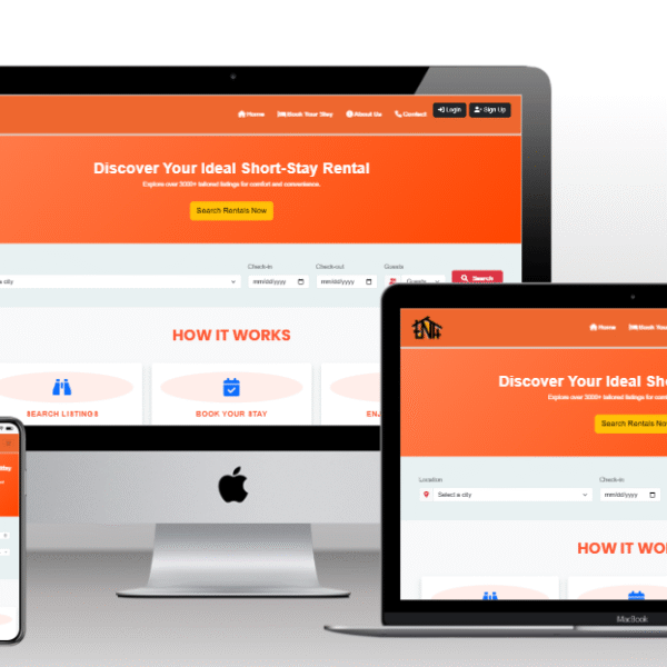 Screenshot of Eliza Home Page section on Eliza website