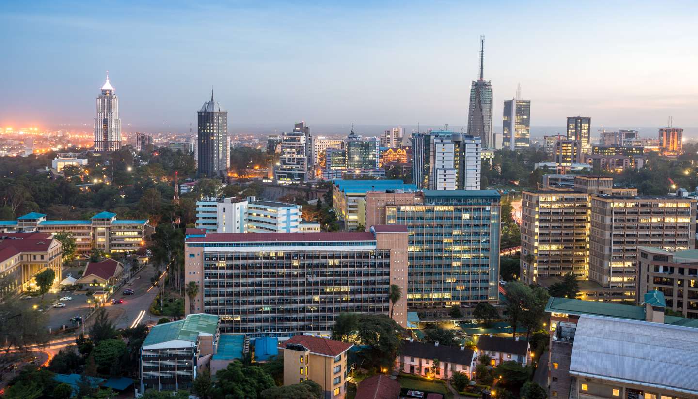 Modern county government website in Kenya showcasing e-government solutions for transparent and accessible public services.