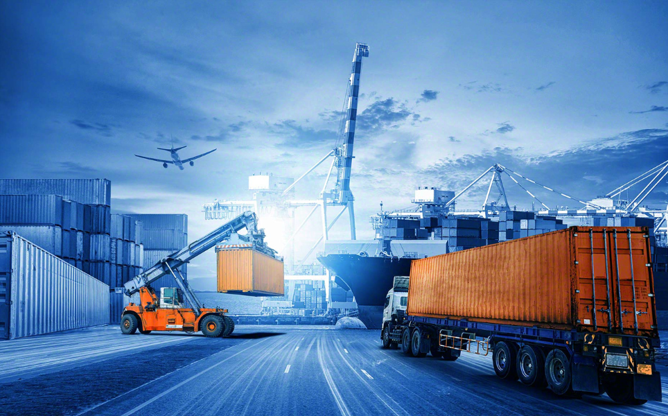 Modern logistics website design showcasing fleet management solutions for transport companies in Kenya.