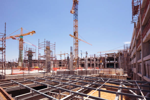 Shopping mall construction upgrade in Johannesburg, showcasing modern design for contractor website Kenya.