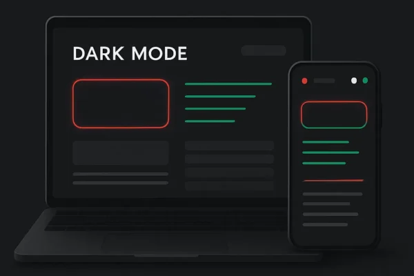 Dark Mode Web Design is It Right for Kenyan Business | Nelium