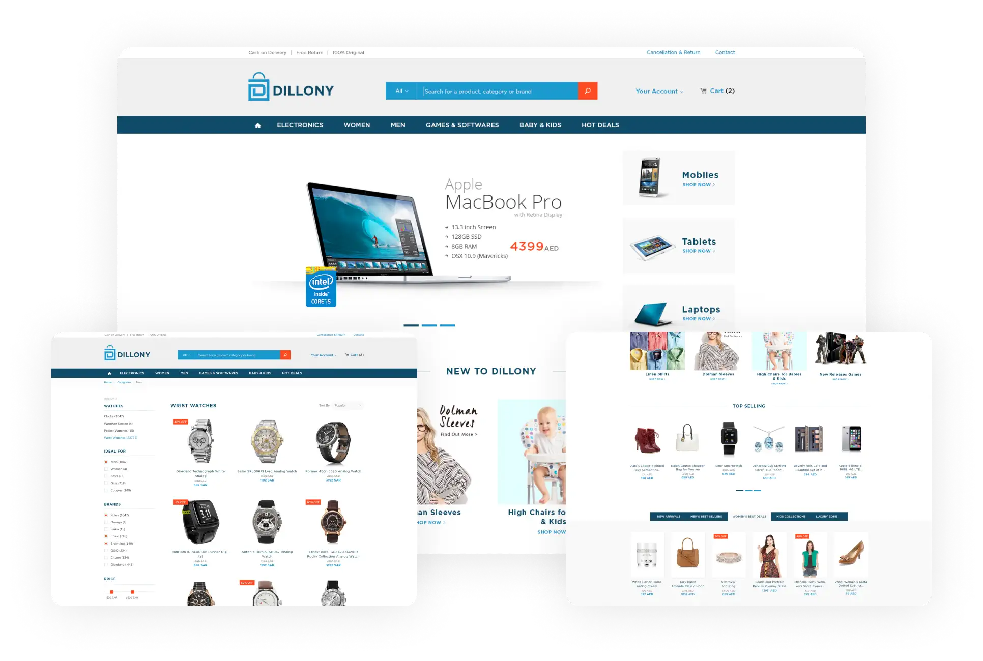 Best Ecommerce Website Examples Kenya | Nelium