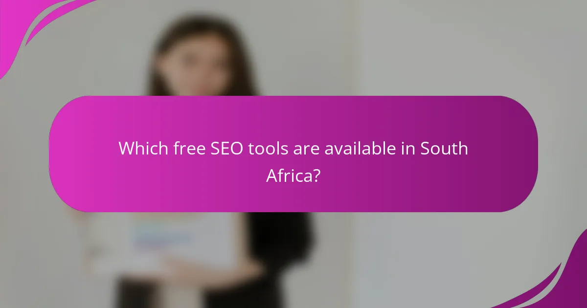 SEO Tools for South African Businesses